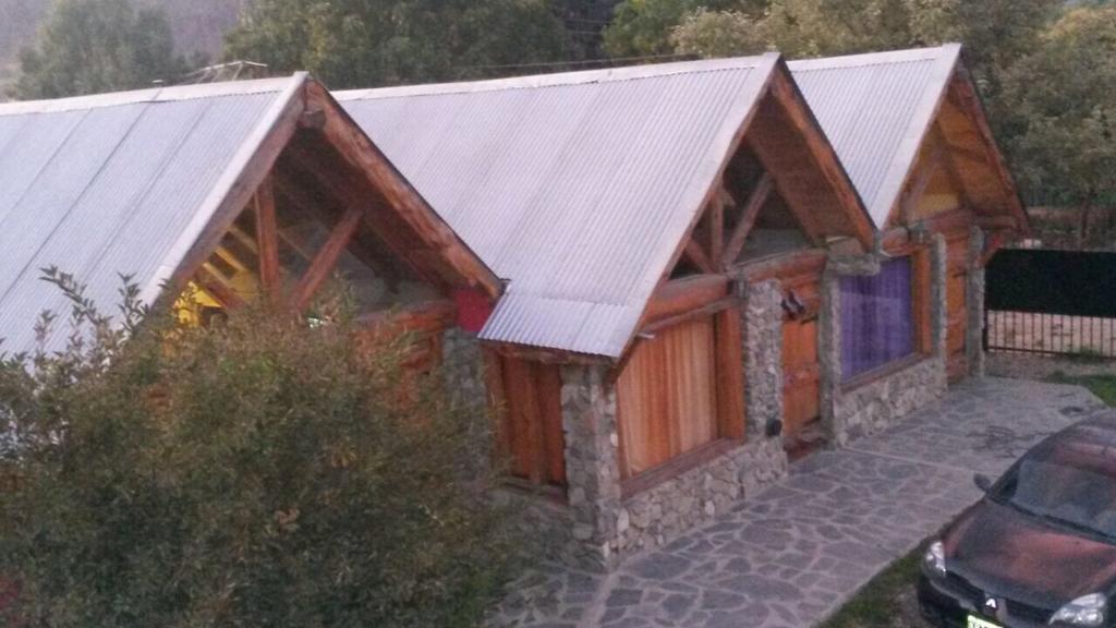 Cabanas Pehuenia Hostel เอลโบลซอน ภายนอก รูปภาพ